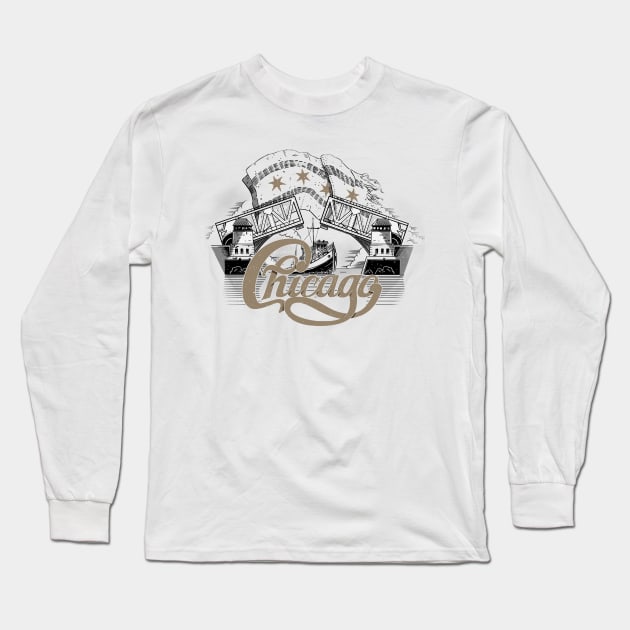 Chicago Long Sleeve T-Shirt by pakowacz